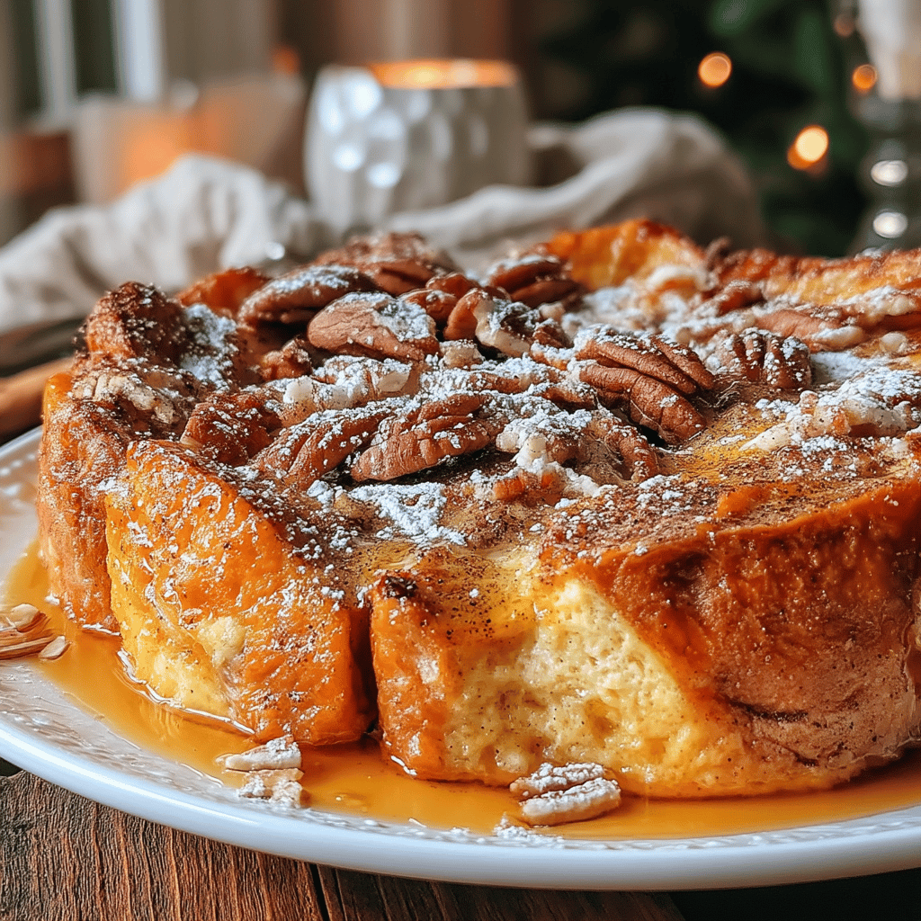 As the leaves turn and the air becomes crisp, there's nothing quite like the comforting aroma of pumpkin spice wafting through your home. Enter the Pumpkin Spice French Toast Casserole—a delightful twist on a classic breakfast dish that perfectly captures the essence of fall. This cozy casserole combines fluffy, cinnamon-infused bread with a rich, custardy filling, all accented with the warm notes of pumpkin and spices.